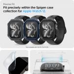 Folie protectie Spigen Elite Shield EZ Fit compatibila cu Apple Watch 12 (42 mm), Transparent 13 - lerato.ro