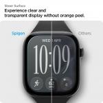 Folie protectie Spigen Elite Shield EZ Fit compatibila cu Apple Watch 12 (42 mm), Transparent 11 - lerato.ro