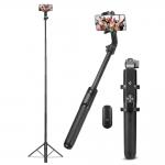 Selfie stick Wireless cu trepied Spigen S560W, Bluetooth, Telecomanda, Negru 6 - lerato.ro