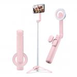 Selfie stick Wireless cu trepied Spigen S570W, Bluetooth, MagSafe, Roz 8 - lerato.ro