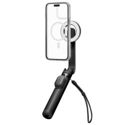 Selfie stick Wireless cu trepied Spigen S571W, Bluetooth, Negru