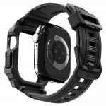 Set curea si carcasa Spigen Rugged Armor Pro compatibil cu Apple Watch 11, 42mm, Negru 9 - lerato.ro