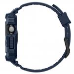 Set curea si carcasa Spigen Rugged Armor Pro compatibil cu Apple Watch 11, 42mm, Navy Blue 9 - lerato.ro