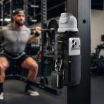 Husa protectie pentru sala si activitati outdoor, Suport pahar / recipient si diferite accesorii, Negru 14 - lerato.ro