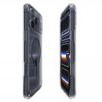 Carcasa Spigen Ultra Hybrid cu MagSafe compatibila cu iPhone 17 Pro Max, Transparent / Albastru 7 - lerato.ro