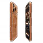 Carcasa Spigen Ultra Hybrid cu MagSafe compatibila cu iPhone 17 Pro Max, Transparent / Portocaliu 7 - lerato.ro