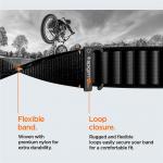 Curea Spigen WBF1 compatibila cu Apple Watch 44/45/46/49mm, Negru 4 - lerato.ro