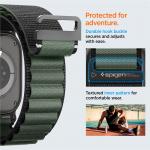 Curea Spigen WBF1 compatibila cu Apple Watch 44/45/46/49mm, Negru / Verde 14 - lerato.ro