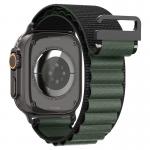 Curea Spigen WBF1 compatibila cu Apple Watch 44/45/46/49mm, Negru / Verde 8 - lerato.ro