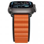 Curea Spigen WBF1 compatibila cu Apple Watch 44/45/46/49mm, Negru / Portocaliu 16 - lerato.ro