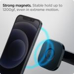 Suport auto Spigen OneTap Magnetic, compatibil MagSafe, Air Vent Mount, Negru