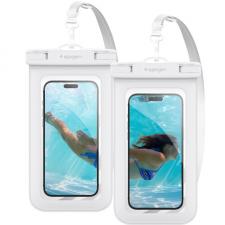 Set 2 Huse waterproof universale Spigen A601 White