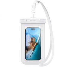 Husa waterproof universala Spigen A601 White