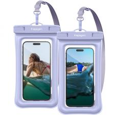 Set 2 huse waterproof universale Spigen A610 Aqua Blue