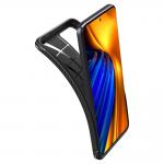 Carcasa Spigen Rugged Armor compatibila cu Xiaomi Poco F4 5G Matte Black 5 - lerato.ro