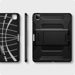Carcasa Spigen Tough Armor Pro compatibila cu iPad Pro 12.9 inch (2021) Black