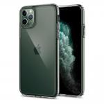 Carcasa Spigen Crystal Hybrid compatibila cu iPhone 11 Pro Max Crystal Clear