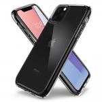 Carcasa Spigen Crystal Hybrid compatibila cu iPhone 11 Pro Max Crystal Clear 6 - lerato.ro