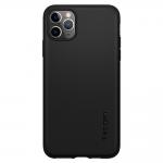 Carcasa Spigen Thin Fit 360 iPhone 11 Pro Max Black cu folie de protectie 5 - lerato.ro