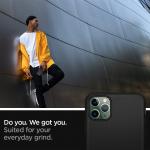 Carcasa Spigen Thin Fit 360 iPhone 11 Pro Max Black cu folie de protectie 4 - lerato.ro