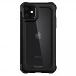 Carcasa Spigen Gauntlet compatibila cu iPhone 11 Carbon Black