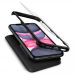 Carcasa Spigen Thin Fit 360 iPhone 11 Black cu folie de protectie 12 - lerato.ro