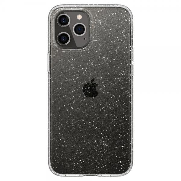Carcasa Spigen Liquid Crystal compatibila cu iPhone 12/12 Pro Glitter Crystal 1 - lerato.ro