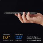 Carcasa Spigen Mag Armor iPhone 12/12 Pro Matte Black 8 - lerato.ro