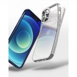 Carcasa Spigen Optik Crystal compatibila cu iPhone 12 Chrome Grey