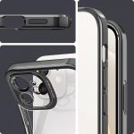 Carcasa Spigen Optik Crystal compatibila cu iPhone 12 Chrome Grey 7 - lerato.ro
