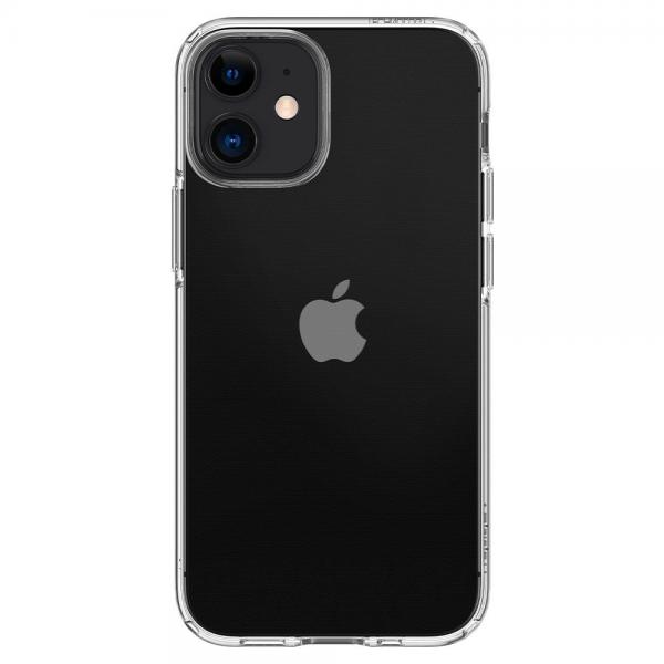 Carcasa Spigen Liquid Crystal compatibila cu iPhone 12 Mini Crystal Clear