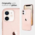 Carcasa Spigen Liquid Crystal compatibila cu iPhone 12 Mini Glitter Rose 11 - lerato.ro