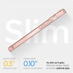 Carcasa Spigen Liquid Crystal compatibila cu iPhone 12 Mini Glitter Rose 4 - lerato.ro