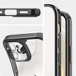 Carcasa Spigen Optik Crystal compatibila cu iPhone 12 Mini Chrome Grey 4 - lerato.ro