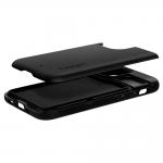 Carcasa Spigen Slim Armor CS compatibila cu iPhone 12 Mini Black 8 - lerato.ro