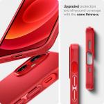 Husa slim Spigen Thin Fit iPhone 12 Mini Red 17 - lerato.ro