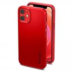 Husa slim Spigen Thin Fit iPhone 12 Mini Red 3 - lerato.ro