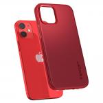 Husa slim Spigen Thin Fit iPhone 12 Mini Red 8 - lerato.ro