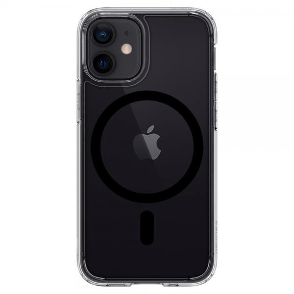 Carcasa Spigen Ultra Hybrid MagSafe compatibila cu iPhone 12 Mini Black 1 - lerato.ro