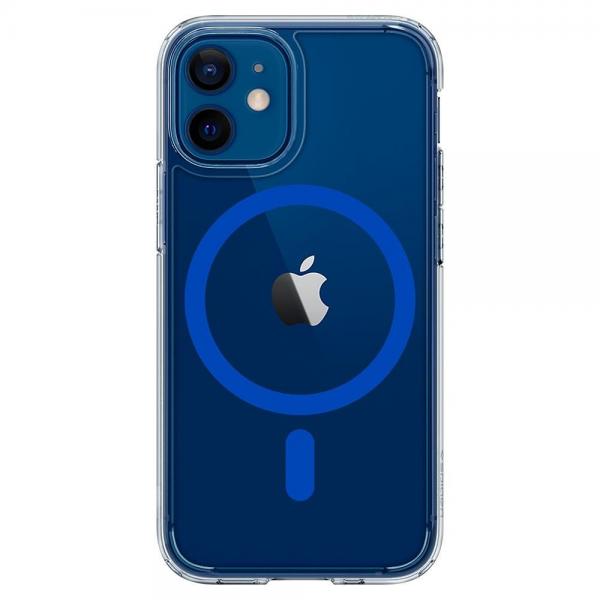 Carcasa Spigen Ultra Hybrid MagSafe compatibila cu iPhone 12 Mini Blue