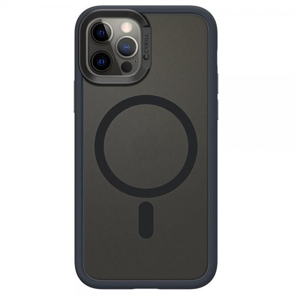 Carcasa Spigen Ciel Color Brick MagSafe compatibila cu iPhone 12 Pro Max Graphite