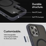 Carcasa Spigen Ciel Color Brick MagSafe compatibila cu iPhone 12 Pro Max Graphite
