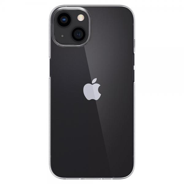 Carcasa Spigen AirSkin compatibila cu iPhone 13 Mini Crystal Clear 1 - lerato.ro