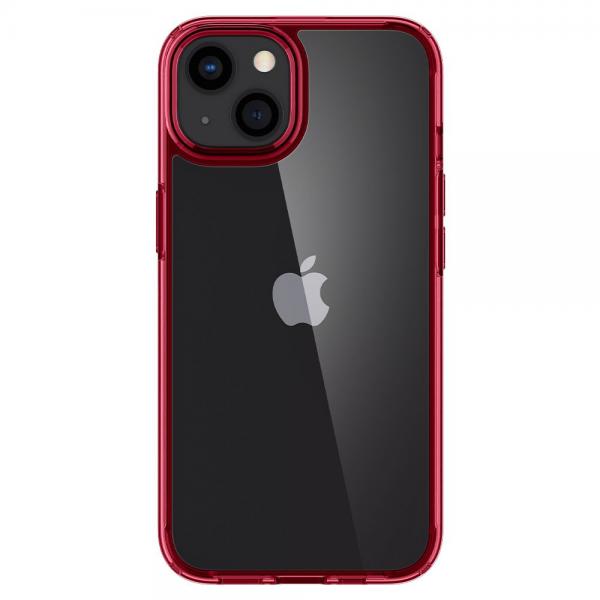 Carcasa Spigen Ultra Hybrid compatibila cu iPhone 13 Mini Red Crystal 1 - lerato.ro