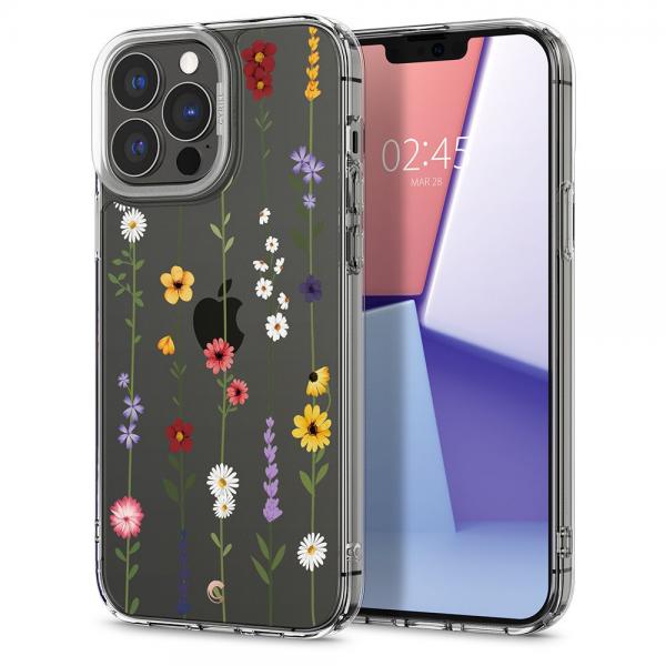 Carcasa Spigen Cecile compatibila cu iPhone 13 Pro Max Flower Garden