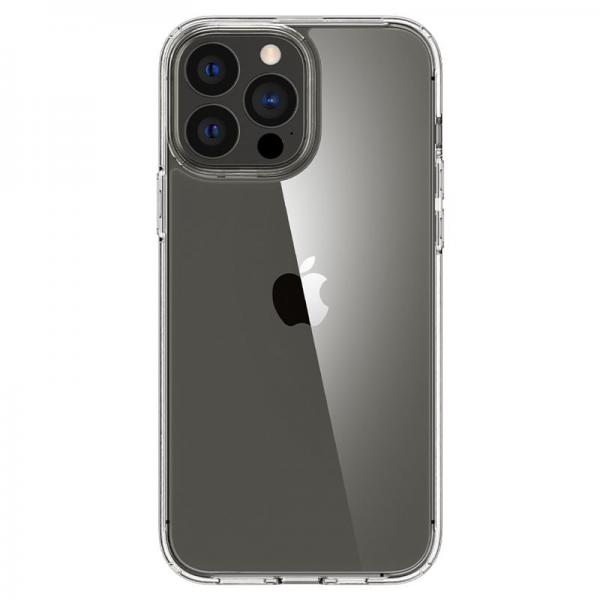 Carcasa Spigen Crystal Hybrid compatibila cu iPhone 13 Pro Max Crystal Clear 1 - lerato.ro