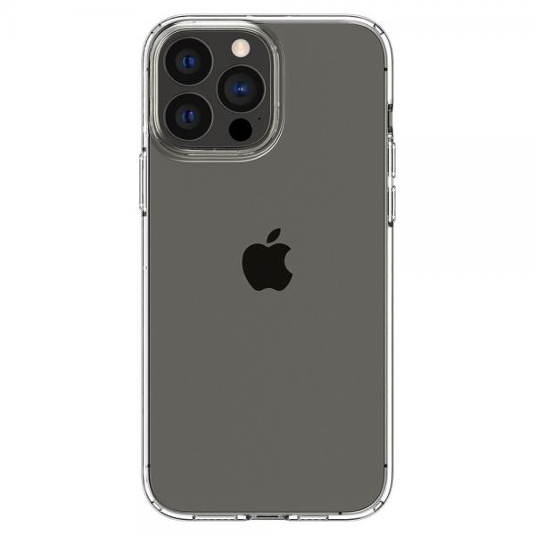 Carcasa Spigen Liquid Crystal compatibila cu iPhone 13 Pro Max Crystal Clear