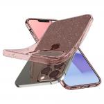 Carcasa Spigen Liquid Crystal compatibila cu iPhone 13 Pro Max Glitter Rose