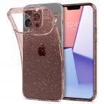 Carcasa Spigen Liquid Crystal compatibila cu iPhone 13 Pro Glitter Rose