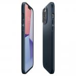 Husa slim Spigen Thin Fit compatibila cu iPhone 13 Pro Navy Blue 4 - lerato.ro